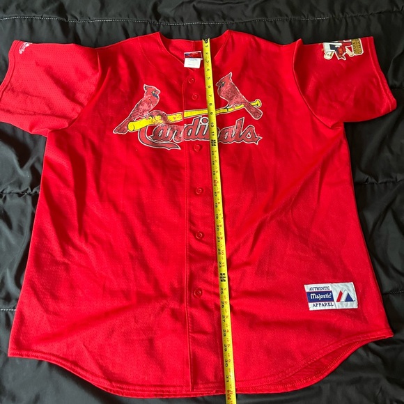 Vintage 1998 Mark McGwire Cardinals Jersey Stitched Majestic Home Run XXL RARE - Picture 2 of 13